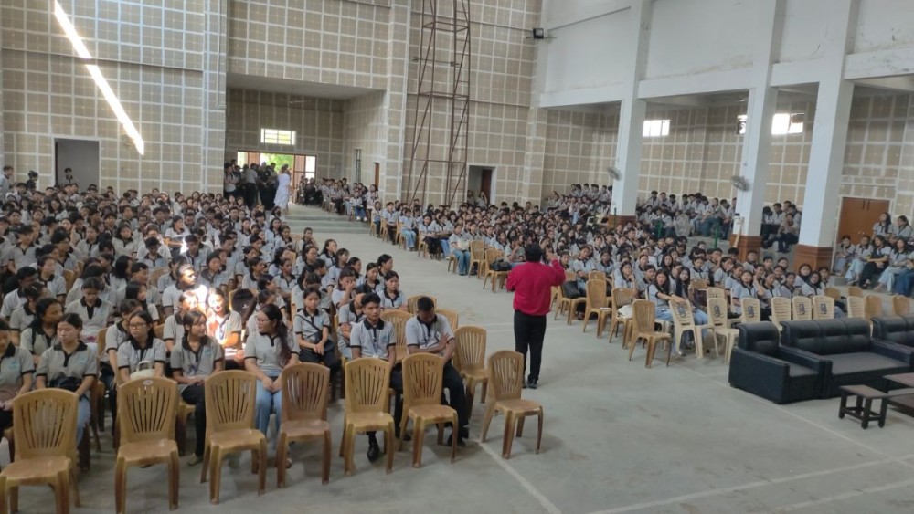 Participants during the three-day training programme at Dimapur Government College on September 17.